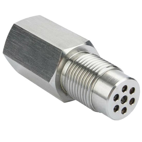 Разъем датчика M18 X 1,5, простая установка, устойчивость к ржавчине, коррозионностойкий двигатель, различные модели автомобилей, разъем датчика, трещина