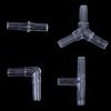 10Pcs 2Way/3Way Clear Aquarium Tube Connector Air Valves Fitting Fish Tank