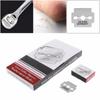 10Pcs Silver Carbon Steel Replacement Blades For Hard Skin Remover Hand Foot File Foot Care Pedicure Machine