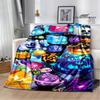 Game B-blox fruits printed blanket Picnic blanket Warm blankets Outdoor Blanket Home bed linings blankets for beds Birthday Gift