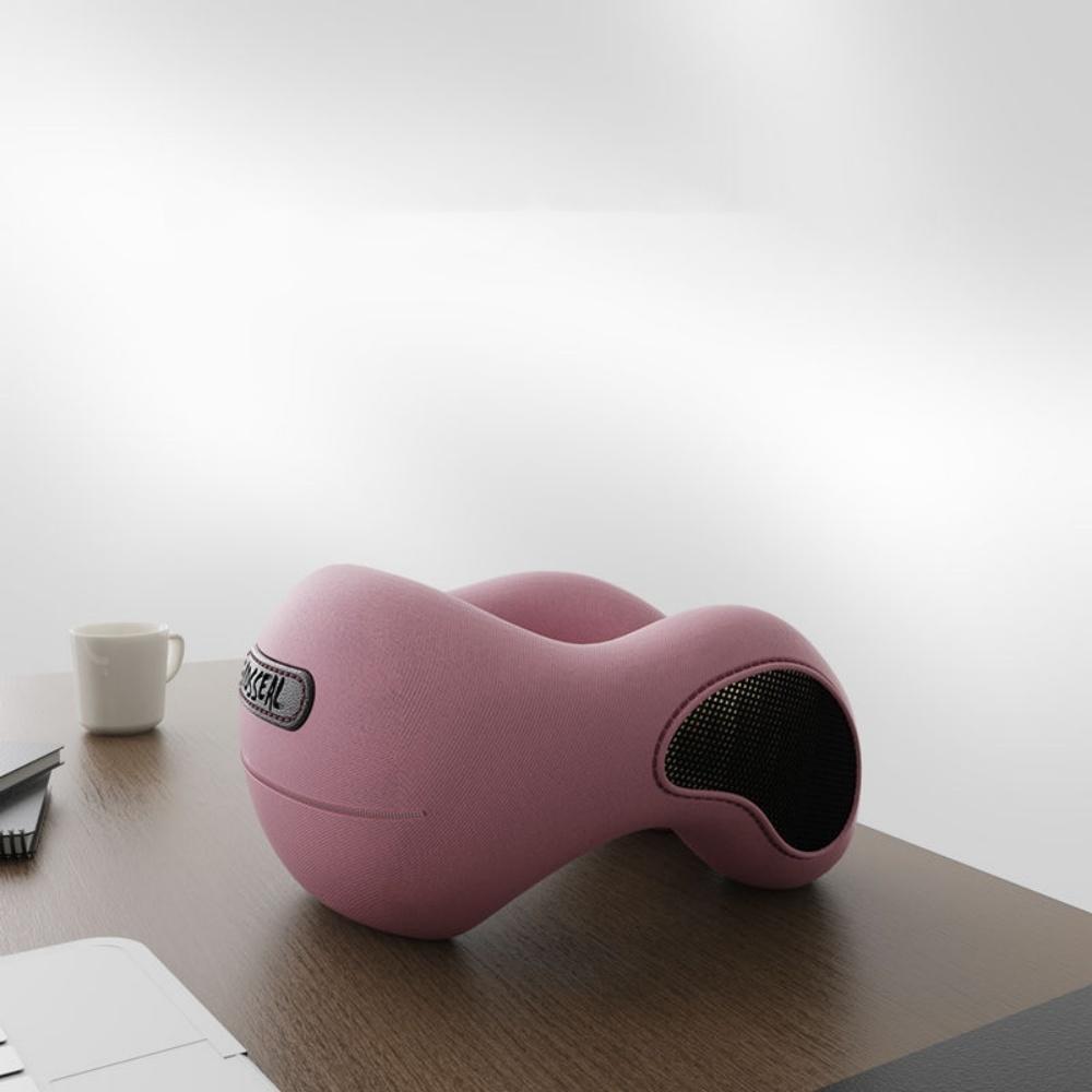 U-образные подушки для шеи из пены с памятью, защита шейного отдела позвоночника, подушки для сна, портативные подушки для шеи из хлопка с памятью для деловых поездок