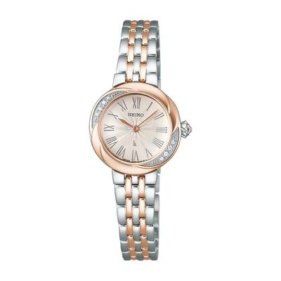 Seiko Watch LUKIA Grow SSWA002 Серебряные и розовые золотые женские