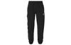Women's Pants Nike Contrast Color Brand Logo Print Fleece Lined Elastic Cuff Patchwork Retro Sports Casual