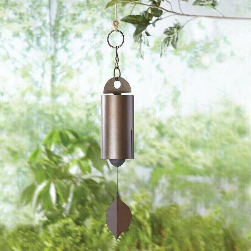 Большой колокол с глубоким резонансом Serenity Bell Windchime для дома, открытого сада, двора I