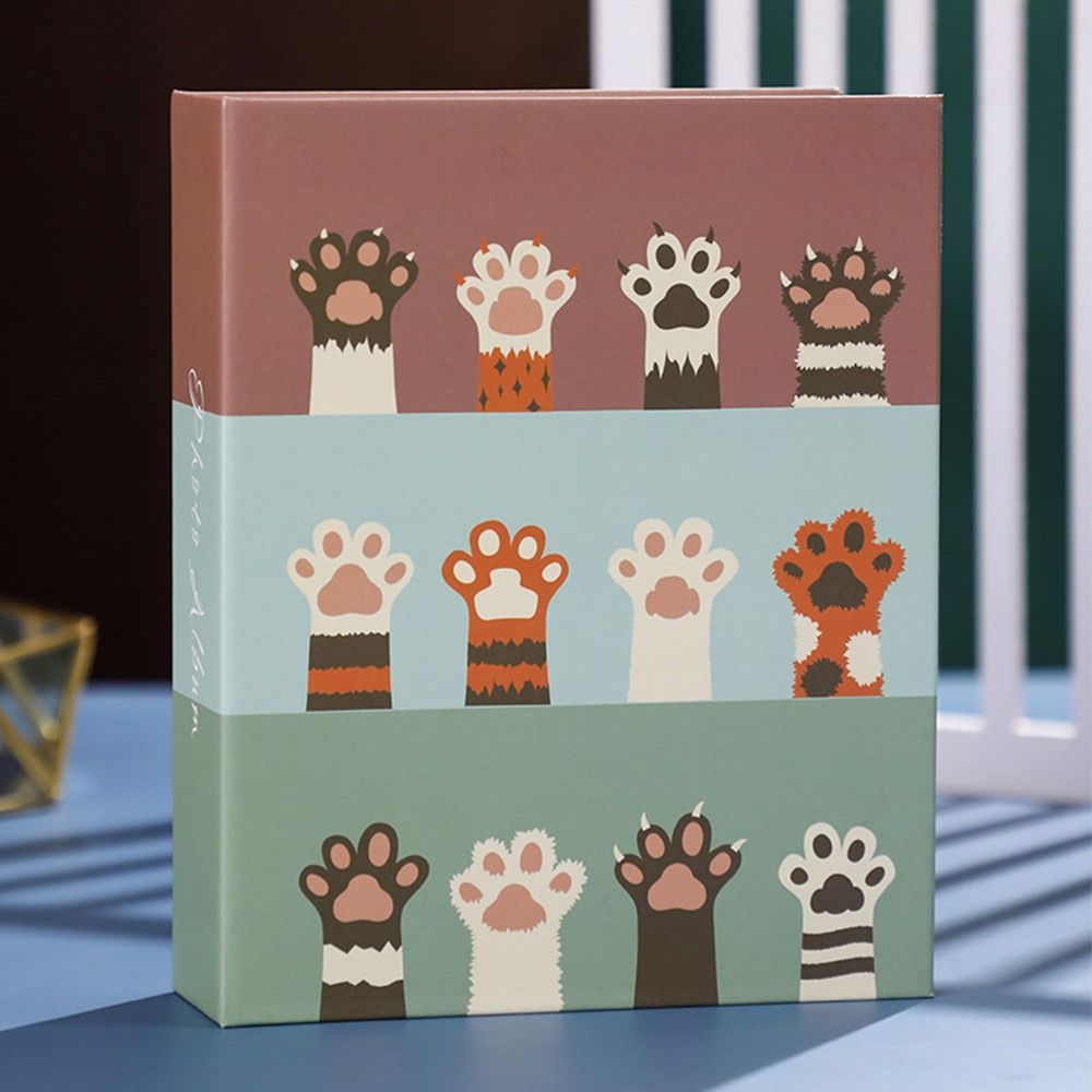 100 Pockets Photo Album DIY Photo Storage Album Creative Photo Collection Book Children