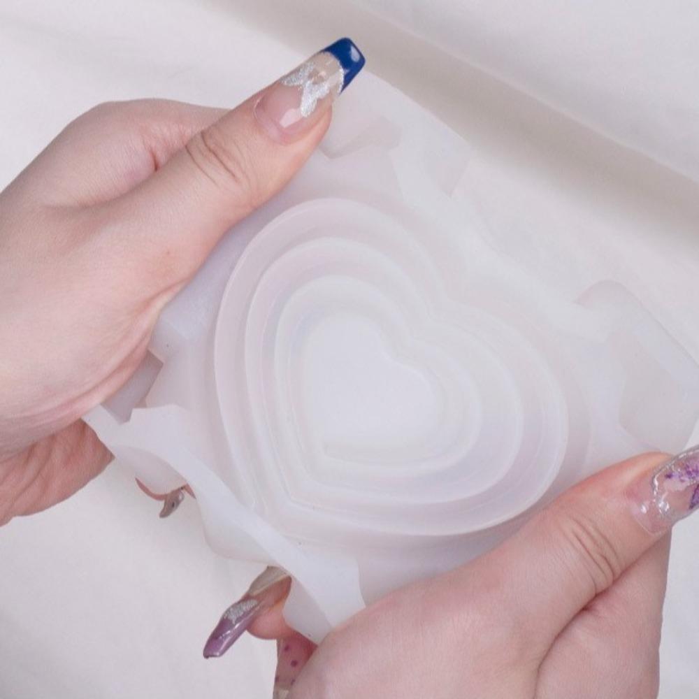 Многофункциональная форма для шоколада в форме сердца, самодельная форма для печенья, самодельная форма для конфет на День святого Валентина