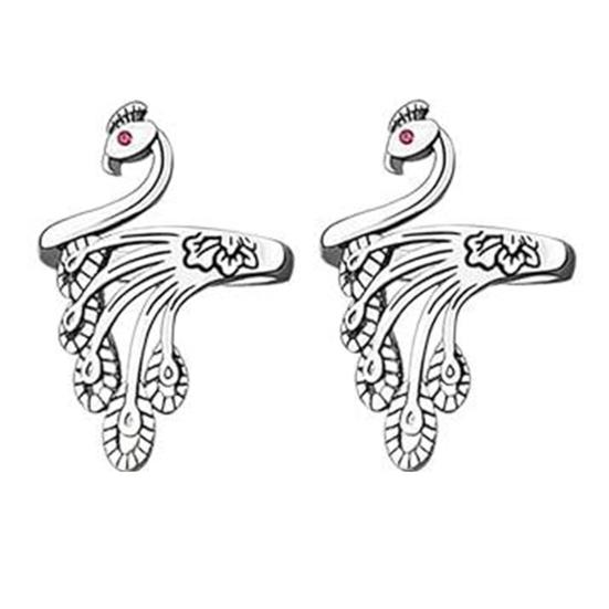 6 шт. кольцо для вязания крючком, регулируемый набор натяжных колец для вязания крючком, нескользящее кольцо в форме кошки, павлина, вязальное кольцо, швейные принадлежности