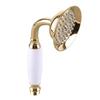 G1/2" Gold Handheld Shower Head Bathroom Sprayer Handshower Home Accessories