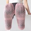 Solid Color Mid-calf Cotton Yoga Socks Silicone Bottom Non-slip Sports Socks Women Indoor Fitness Trampoline Dance Pilates Socks