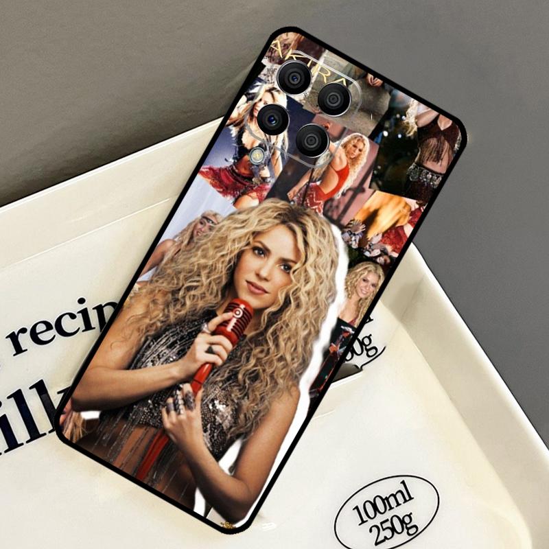 Чехол для телефона Samsung Galaxy M32 M12 M52 M15 M35 M55 M31 M56 M36 M16 M06 M13 M33 M53 M14 M34 M54 с изображением певицы Шакиры