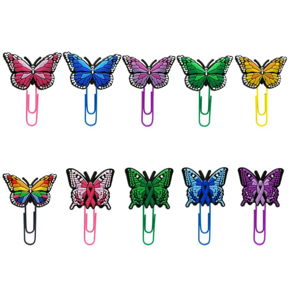 Scrapbooking Butterfly Book Clip Pagination Mark Creative Book Mark Journal Diary Decoration