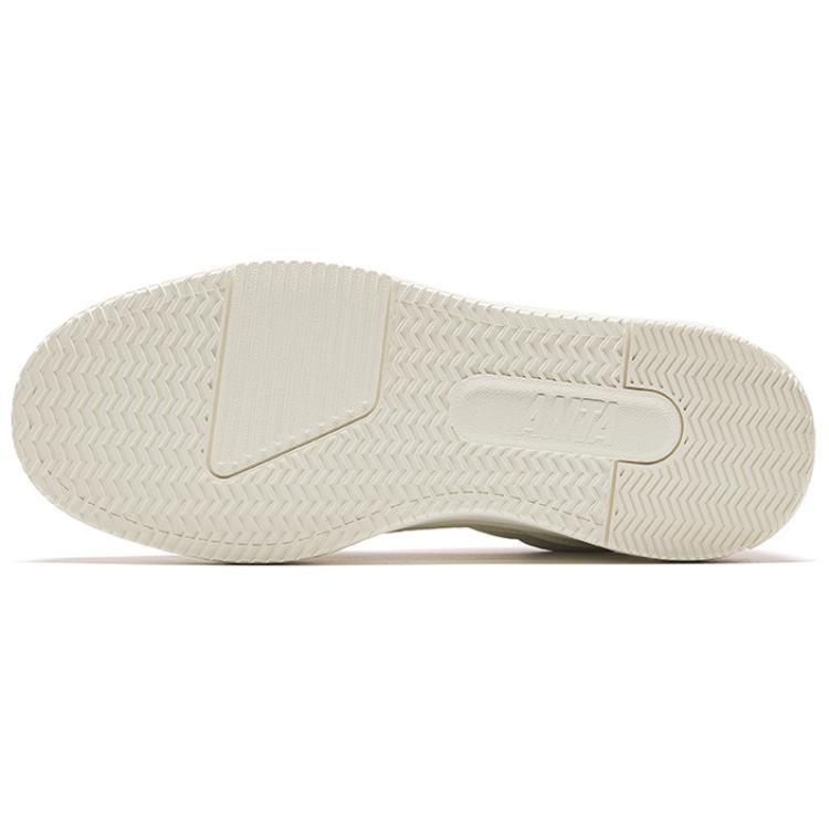 Anta C37 Series Abrasion Resistant Breathable Abrasion Resistant Breathable Low top Skateboard Shoes Men's White 112438024-8