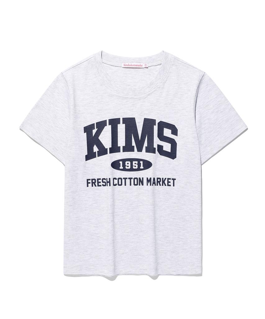 Kimseupeulesikoteunmakes Футболка Kim'S College Серая