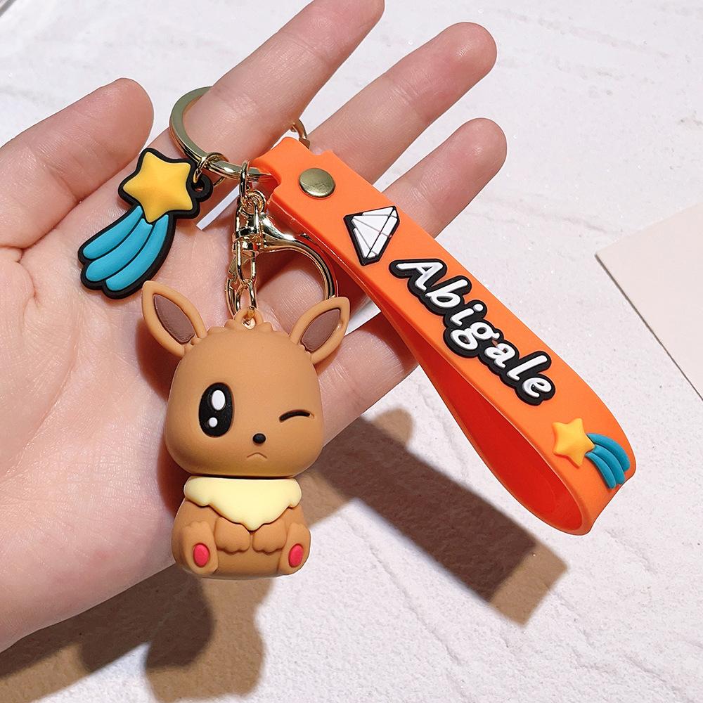 Милый брелок-игрушка Eeveelution из аниме Иви Лифион Силвеон Флареон Умбреон Вапореон Эспеон Глейсеон Джолтеон Подарки на День Рождения