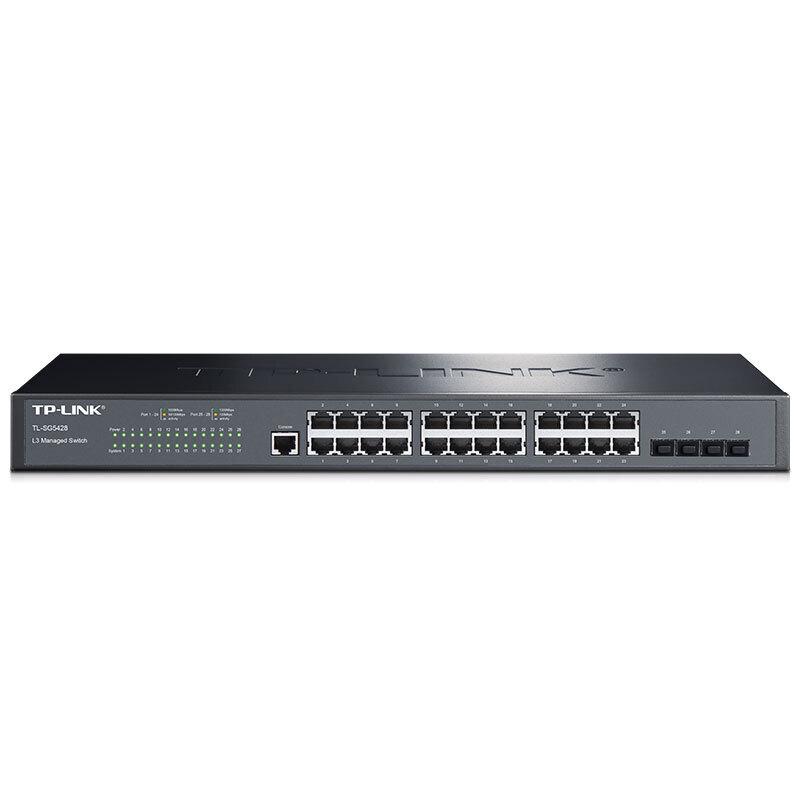 TP-LINK TL-SG5428 24-Port Gigabit Layer 3 Managed Switch