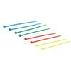 100-600Pcs Color 3x100mm Nylon Black Self-Locking Cable Ties Color Plastic Zip Ties  Cable Ties  Cable Organizer Wire Strap