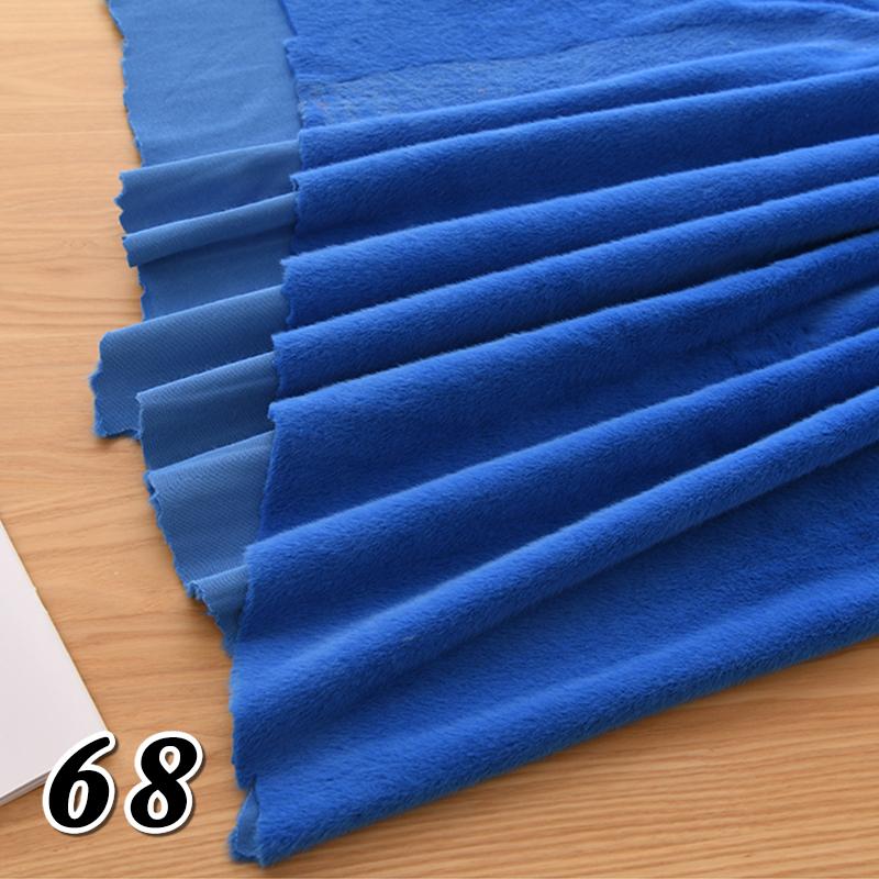 50x40 см Новый Плюшевая ткань под искусственный мех норки Однотонная Для DIY шитья Осень Зима Теплая одежда Кукольные игрушки Материал для рукоделия