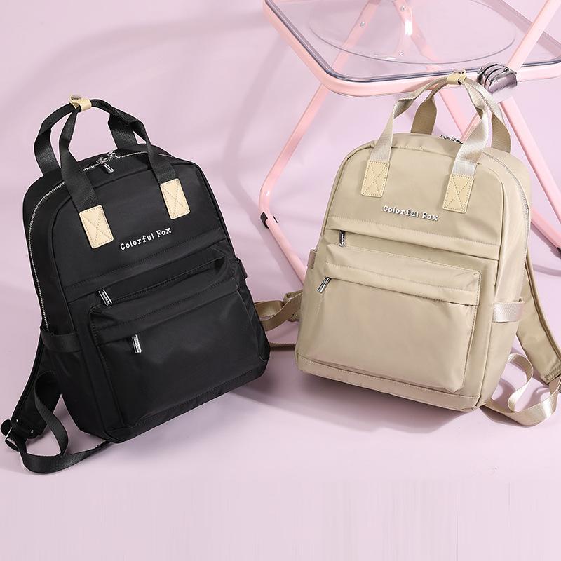 Новый женский модный тренд рюкзак многослойный рюкзак на колесиках легкая сумка