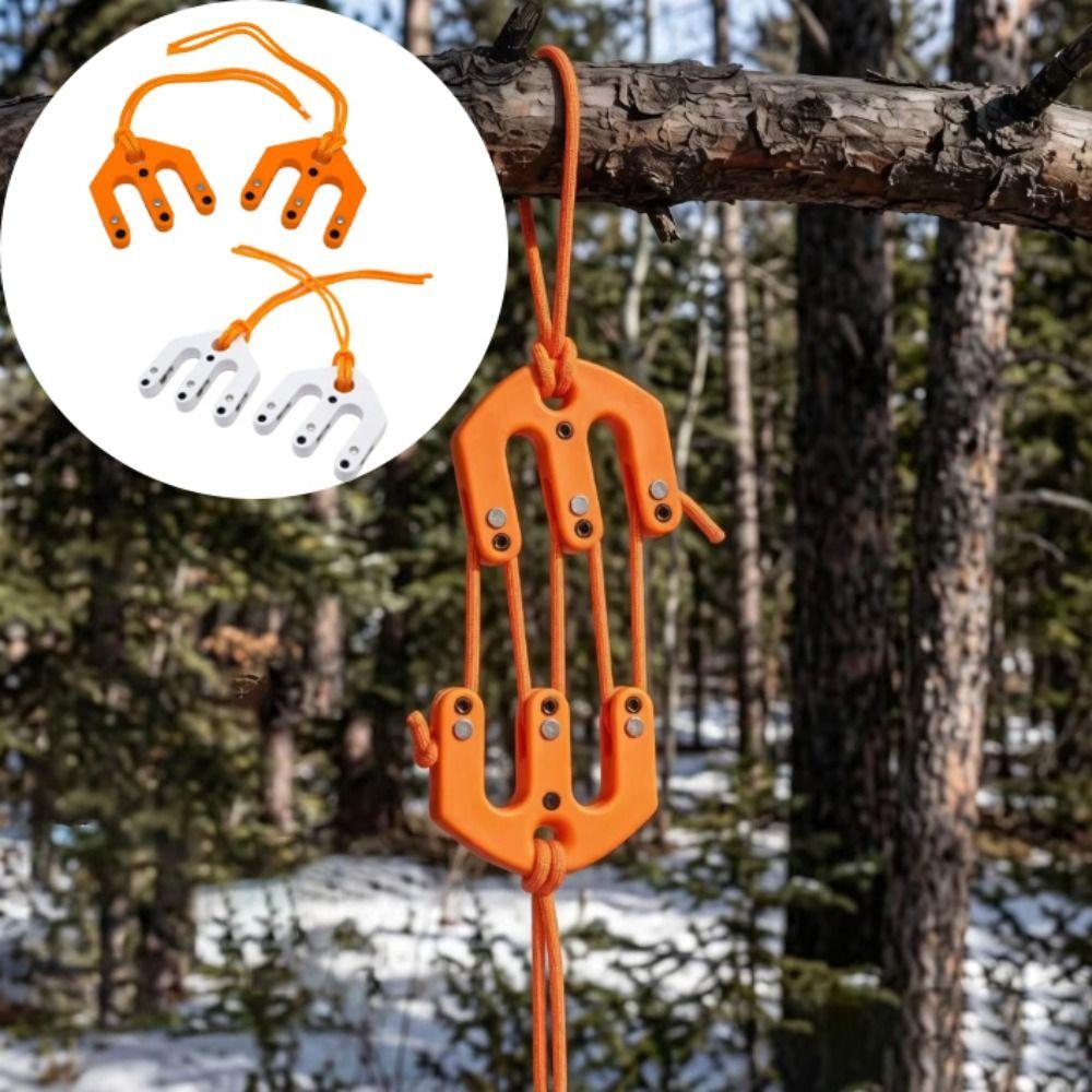 Ultralight Block And Tackle System Nylon Material Tackle Pulley System Lifting Tasks