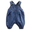 Cute Chunky Silhouette Overalls for Denim Jeans for Boys and Baby Clothes [Shiawase Souko] Babies, Pants, All-in-one Rompers, Girls, (Pop Light, 65cm)