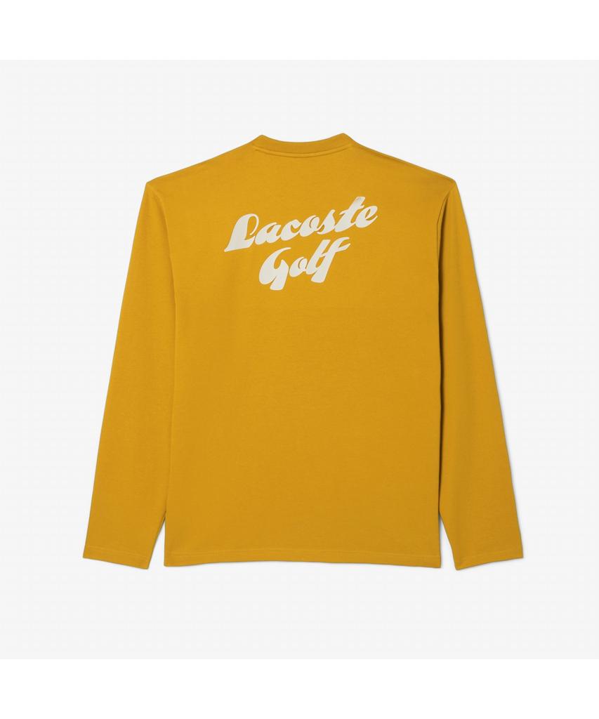 Мужская футболка с длинным рукавом для гольфа LACOSTE с графическим принтом Th6201-55N 5Bv