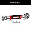 Industrial 52 in 1 Magnetic Socket Wrench Metal Construction Double Head Wrench for Professional Technicians