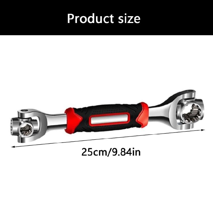 Industrial 52 in 1 Magnetic Socket Wrench Metal Construction Double Head Wrench for Professional Technicians