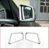 АБС-пластик с карбоновым покрытием Для Mercedes Benz ML GL GLE GLS Класса W166 X166 2013-2016 Накладка на рамку бокового зеркала заднего вида