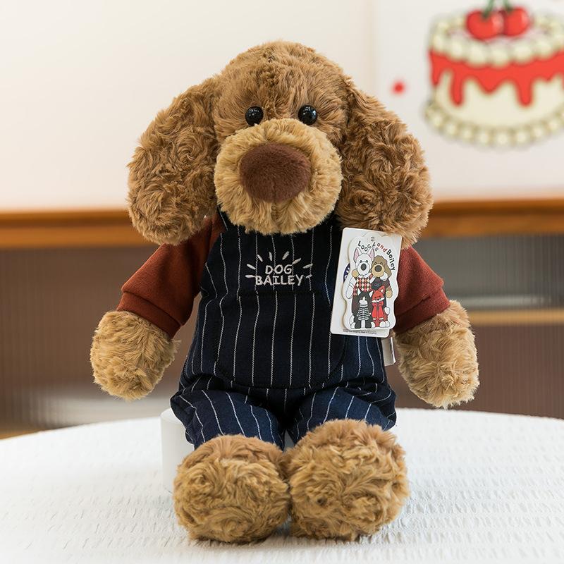 Cute Bailey Series Doll Plush Toy Girl Bed To Sleep with Doll Warm Heart To Accompany Girlfriend Birthday Gift