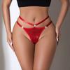 1pcs Low Rise Sexy Women G-string Red Party Erotic Sexy Lingerie Solid Breathable Female Underpants  New StyleLady Thongs