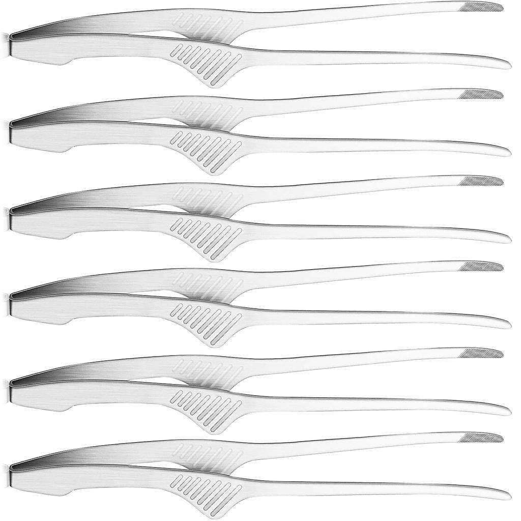 Ziyue Щипцы для приготовления из нержавеющей стали Набор щипцов для якинику, Сталь, Самостоящие, Кемпинг, Барбекю, Палочки для еды, Нескользящие, Сервировочные, для пасты, (Тип,
