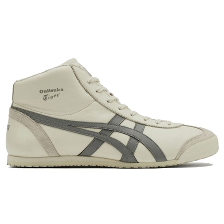 ONITSUKA TIGER Mexico 66 Mid Runner Woven Lifestyle Shoes Unisex Sneaker Light-Gray 1183B812-200