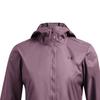 Under Armour Storm Front Logo Waterproof Zip-Up Hooded Jacket Women Jackets Purple 1321443-500