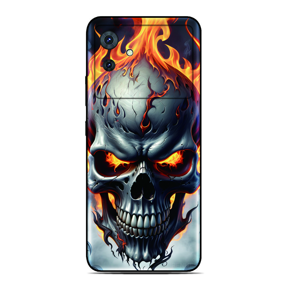 Skull Bone Phone Case For Blackview Wave 9C 8C 6C Shark 9 Color 8 Oscal C80 C70 C60 C30 C20 Pro Flat 2 1C 2C Tiger 13 12 Cover
