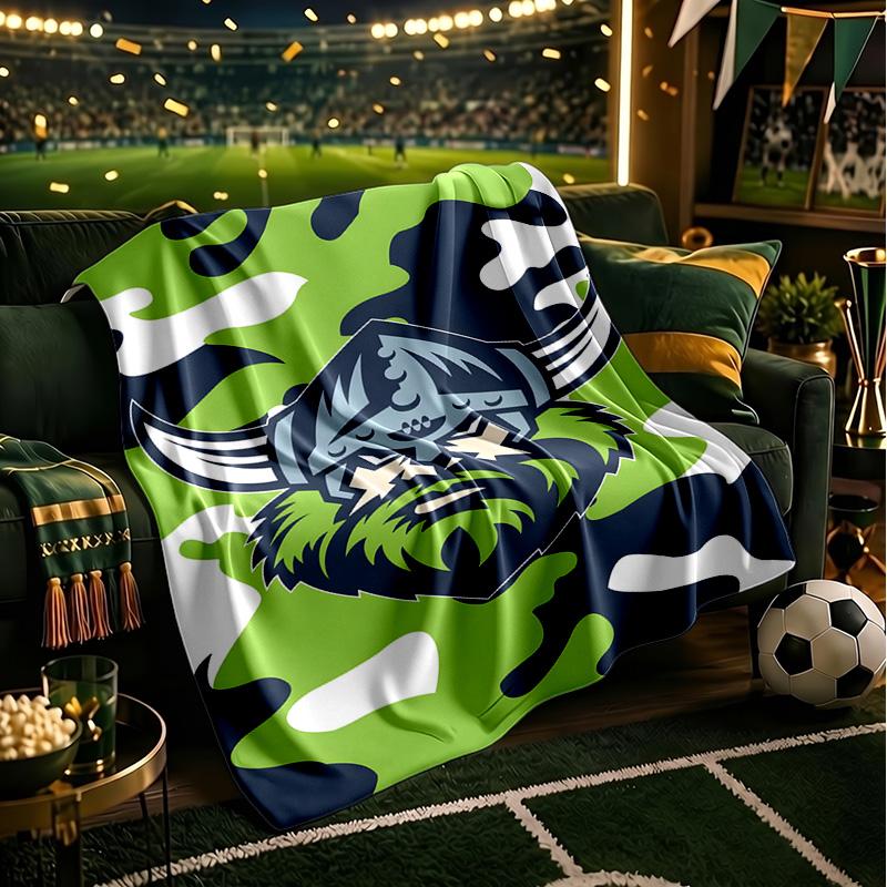 Canberra Logo Blanket Lightweight Flannel Bedding Blanket Perfect for Travel, Camping, Living Rooms, Offices, Sofas, Fan Christmas gift