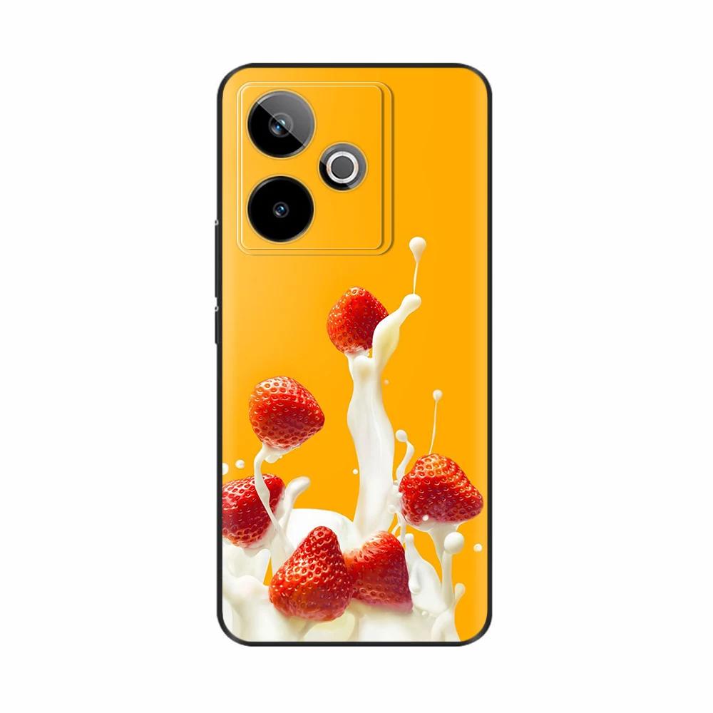 Чехол для телефона Realme GT 7 Чехол Мультяшная Защитная Задняя Крышка Для Realme GT 7T GT7T RMX5085 Мягкие Силиконовые Чехлы GT7 TPU Coque