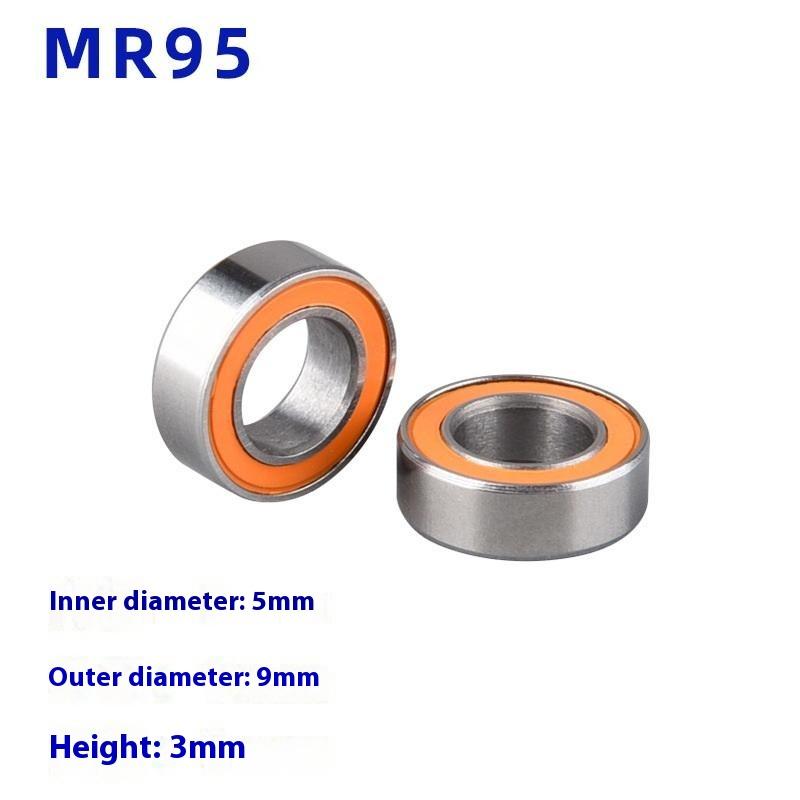Hybrid Ceramic Bearing for Fishing Reels - 1 Piece Stainless Bearing for Bait Casting & Spinning Reels (5x9x3 to 5x13x4 Sizes)
