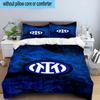 3pcs Mi-lan FC Emblem Printed Bedding Set Duvet Cover Closure Includes 1 Duvet Cover & 2 Pillowcases Bedding Sets Home Decor Gifts