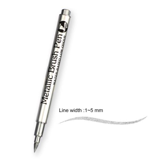 Маркер для граффити, высокая насыщенность цвета, водонепроницаемый, плавно пишет, не выцветает, DIY, яркий цвет, металлический маркер, ручка для подписи, товары для дома