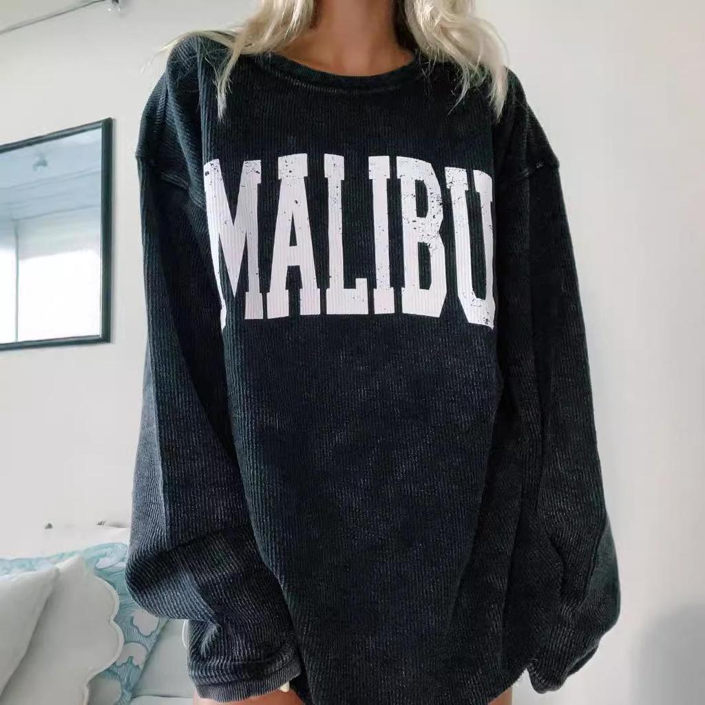 2026 Autumn European & American Fashion Hoodie: Letter Print Series