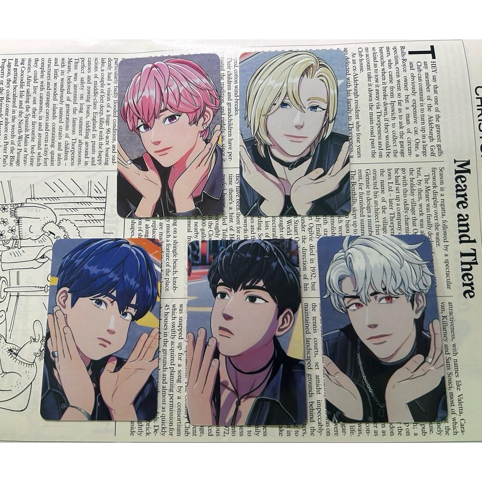 PLAVE Pride O Caligo Pt1 Альбом Фотокарточка Полароид PLAVE Фотокарточка Идол Мужской/Женский Идол Фотокарточка