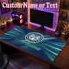 Wigan Warriors Customized Name Text Mouse Pad, Large Desk Mouse Mat Personalized Home Office Present