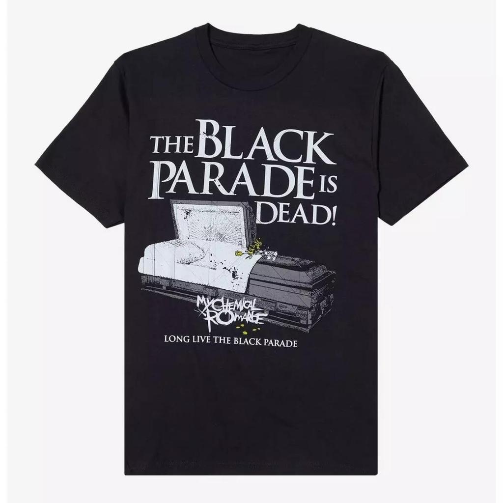 My Chemical Romance Shirt The Black Parade Is Dead MCR Emo Rock Band Tee Men Wom