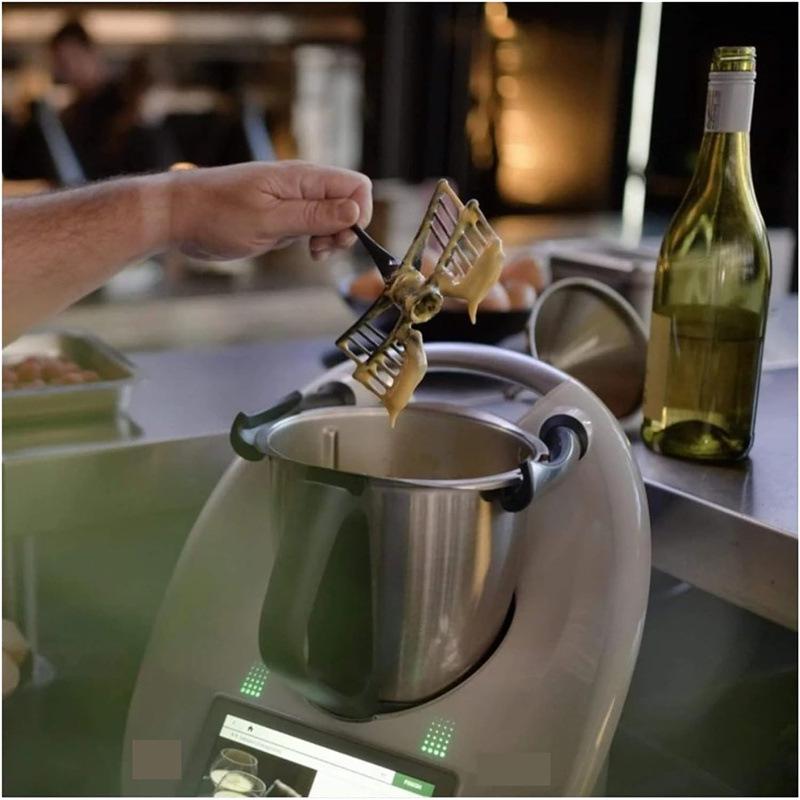 Венчик-бабочка и скребок для кухонных комбайнов Thermomix TM31, TM5, TM6