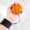 1-4 шт. Новый эластичный возвращающийся мяч-губка Нейлоновая веревка Игровые упражнения Резиновый ручной мяч Детские игрушки Мячики на палец Уличный мяч для йоги