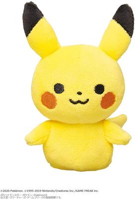 Игрушка Royal Monpoke My Milk Pikachu (мягкая игрушка из ткани/мягкая набивка) Погремушка-покемон стоит сама по себе (ручная стирка)