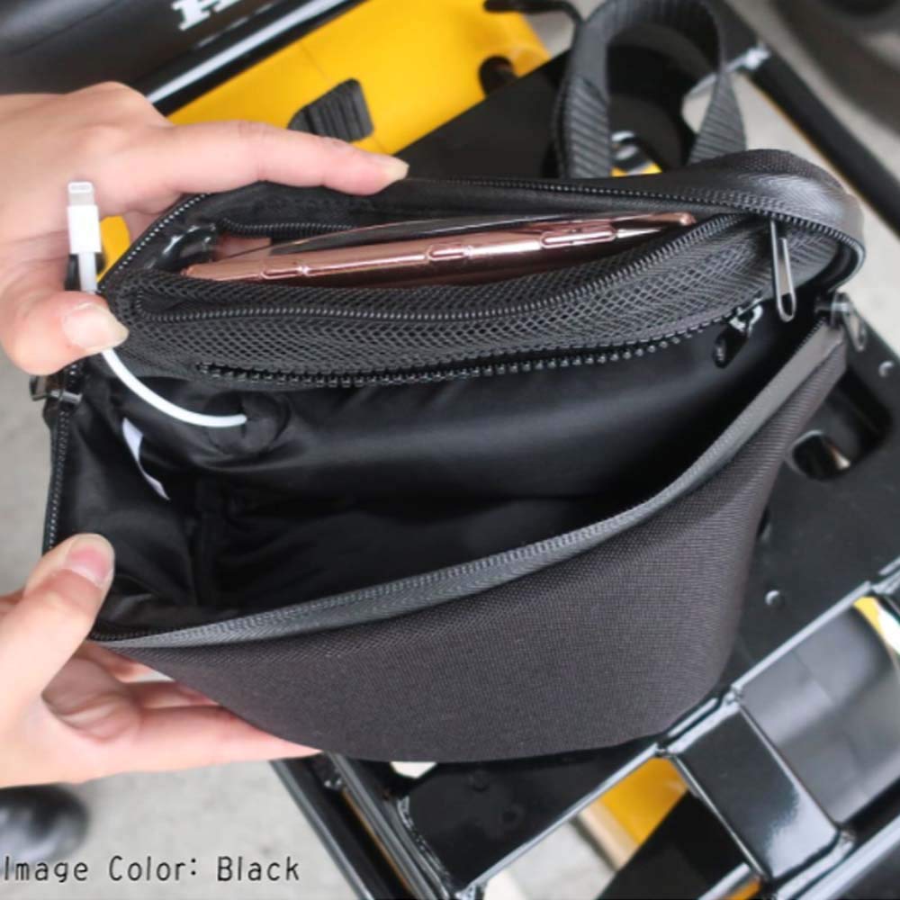 SCMAP Scooter JAM'SGOLD Pouch, Black, JGB-928