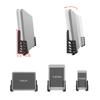 Wall Mount Bracket Dual Card Slot Mobile Phone Holder Left Right Angle Adjustable Back For Tablet Pc