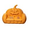 Decorative Holiday Display Tray Halloween Jewelry Tray, 3D Printed Ghost Pumpkin Couch Shaped Trinket Dish, Party Table Centerpiece Gothic Small Dish