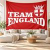 England national football team Wall Tapestry, Soft Fabric Wall Hanging, Decorative Backdrop For Bedroom Home Wall Art